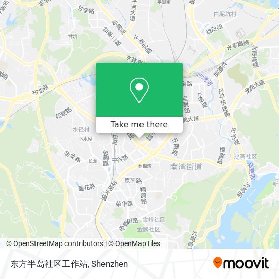 东方半岛社区工作站 map