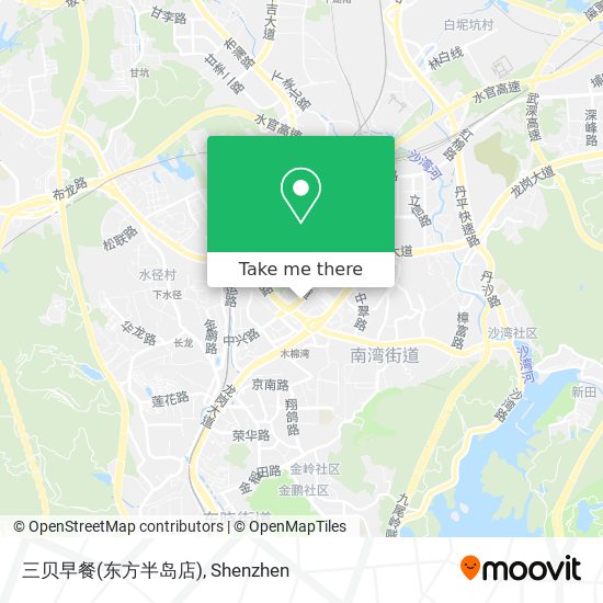 三贝早餐(东方半岛店) map