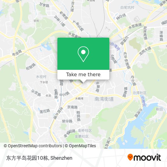 东方半岛花园10栋 map