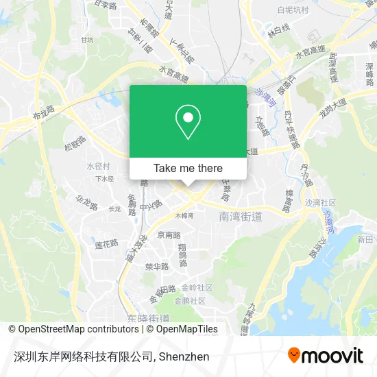 深圳东岸网络科技有限公司 map
