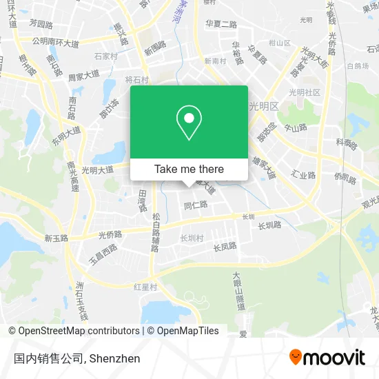 国内销售公司 map