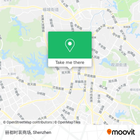 丽都时装商场 map