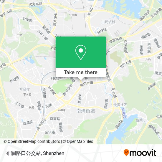 布澜路口公交站 map