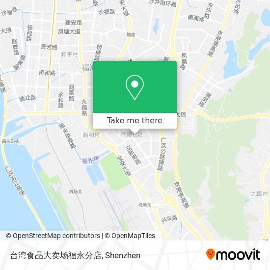 台湾食品大卖场福永分店 map