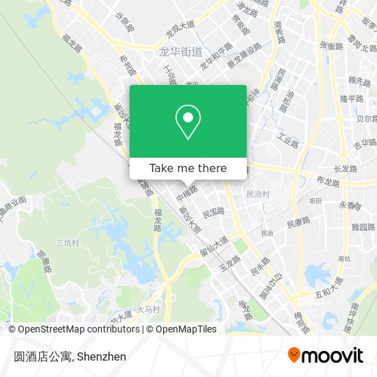 圆酒店公寓 map