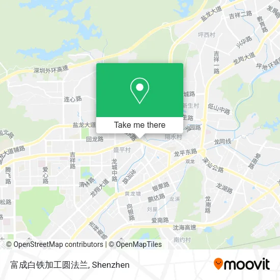 富成白铁加工圆法兰 map