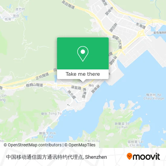 中国移动通信圆方通讯特约代理点 map