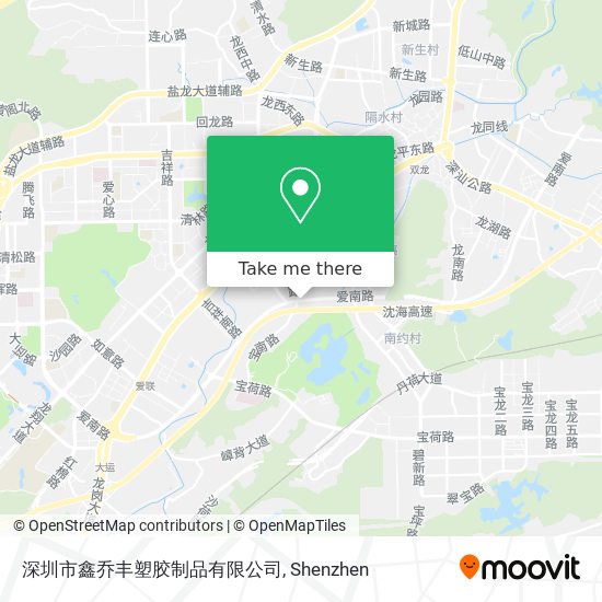 深圳市鑫乔丰塑胶制品有限公司 map