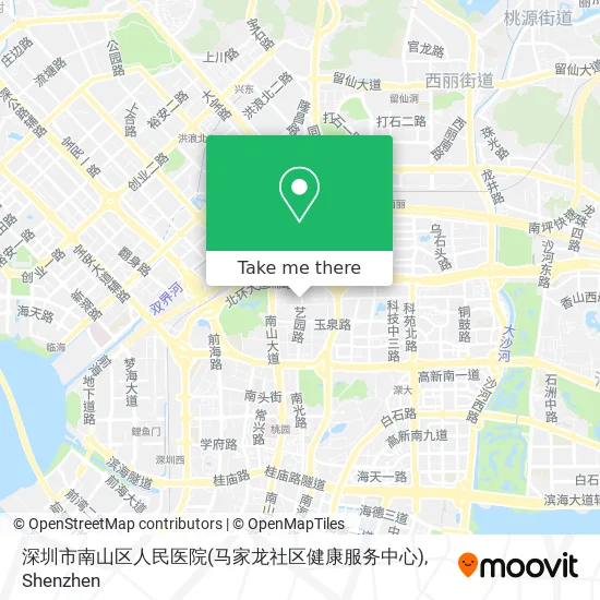 深圳市南山区人民医院(马家龙社区健康服务中心) map