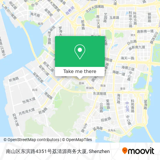 南山区东滨路4351号荔清源商务大厦 map