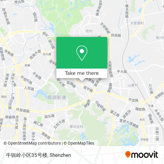 牛轭岭小区35号楼 map