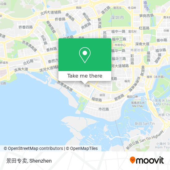 景田专卖 map