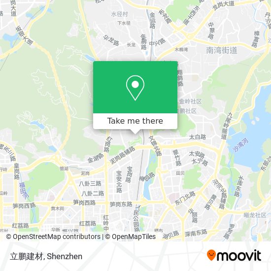 立鹏建材 map