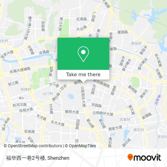 福华西一巷2号楼 map