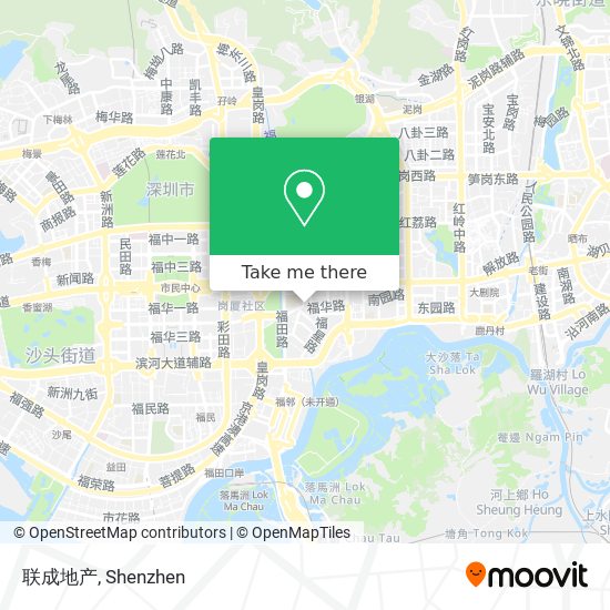 联成地产 map