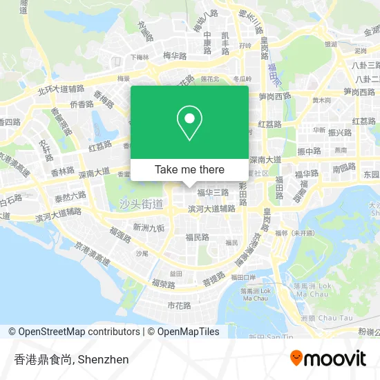 香港鼎食尚 map