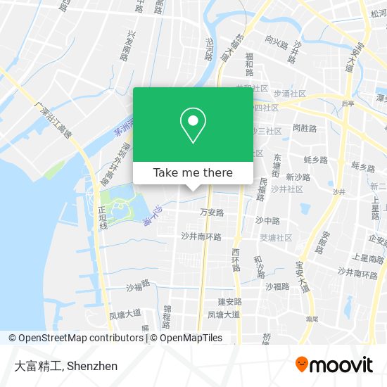 大富精工 map