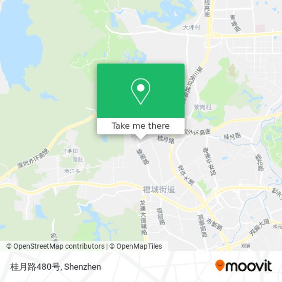 桂月路480号 map