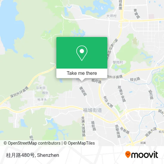 桂月路480号 map