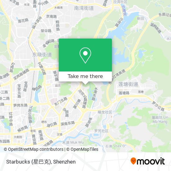 Starbucks (星巴克) map