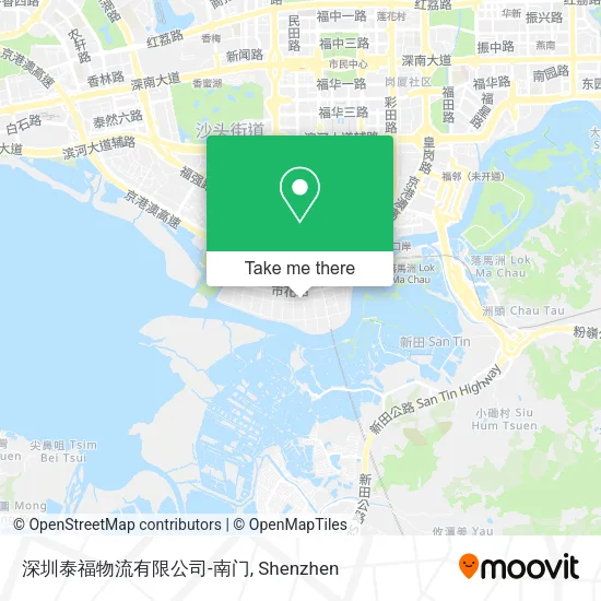 深圳泰福物流有限公司-南门 map