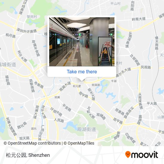 松元公园 map