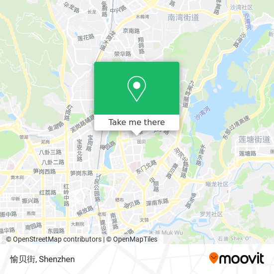 愉贝街 map