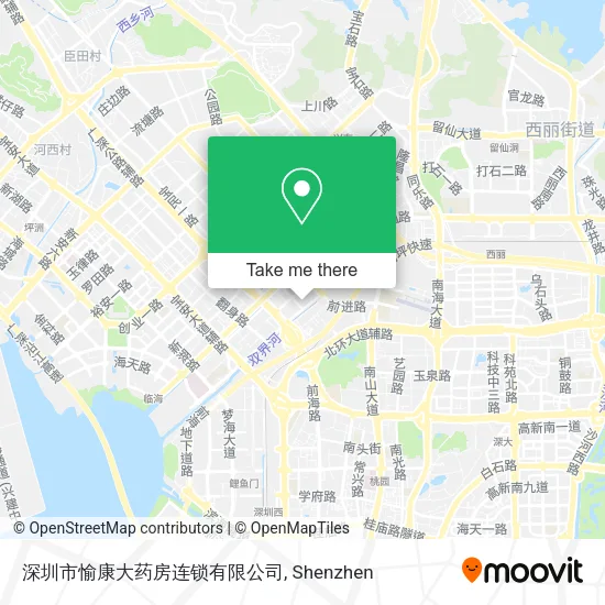 深圳市愉康大药房连锁有限公司 map
