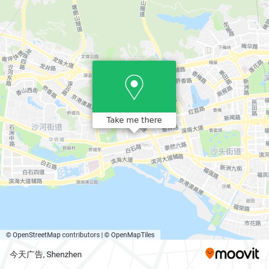 今天广告 map