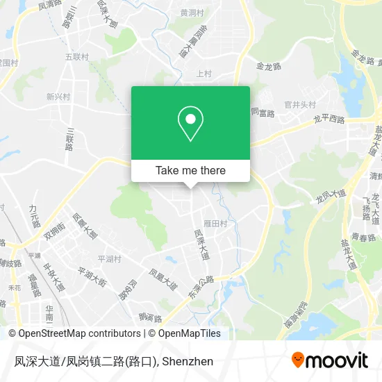 凤深大道/凤岗镇二路(路口) map