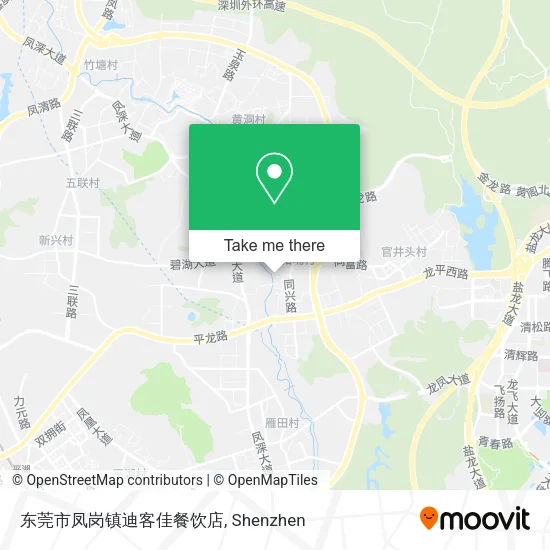 东莞市凤岗镇迪客佳餐饮店 map