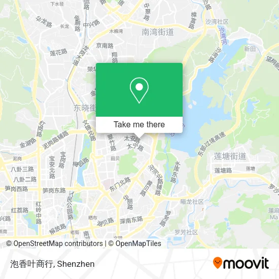 泡香叶商行 map