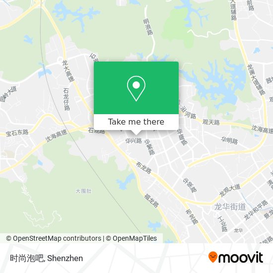 时尚泡吧 map