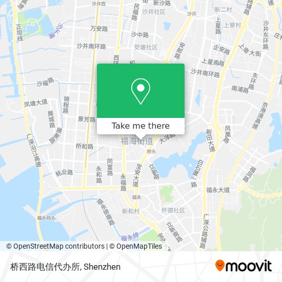 桥西路电信代办所 map