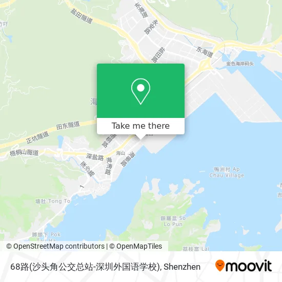 68路(沙头角公交总站-深圳外国语学校) map