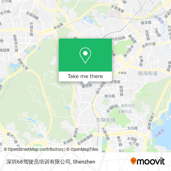 深圳68驾驶员培训有限公司 map