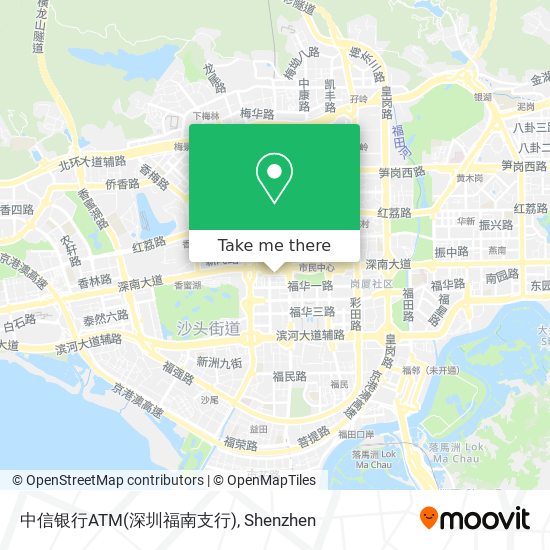 中信银行ATM(深圳福南支行) map