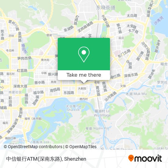 中信银行ATM(深南东路) map