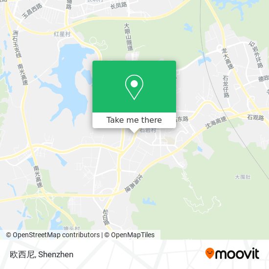 欧西尼 map