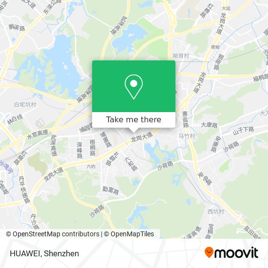 HUAWEI map