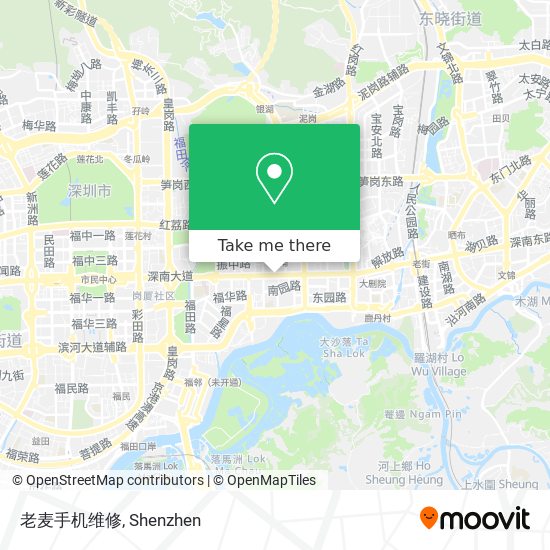 老麦手机维修 map