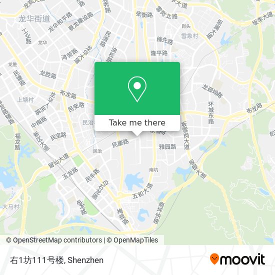 右1坊111号楼 map