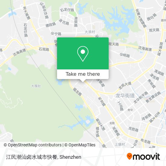 江民潮汕卤水城市快餐 map