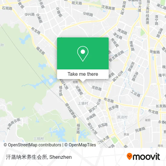 汗蒸纳米养生会所 map