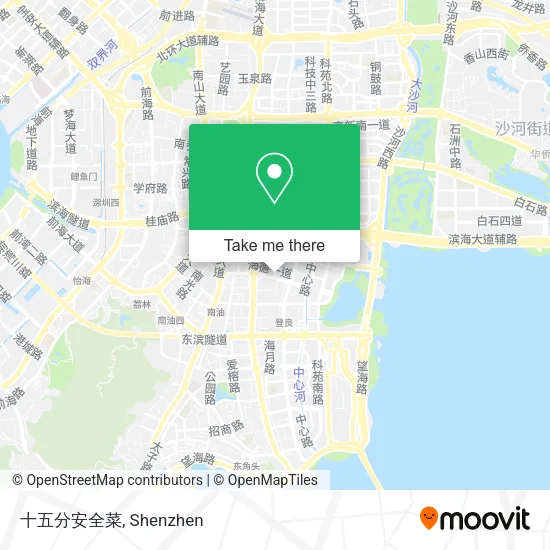十五分安全菜 map
