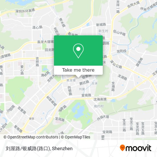 刘屋路/银威路(路口) map