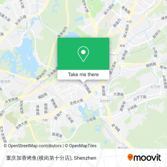 重庆加香烤鱼(横岗第十分店) map