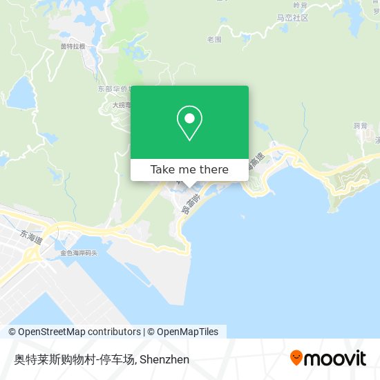 奥特莱斯购物村-停车场 map