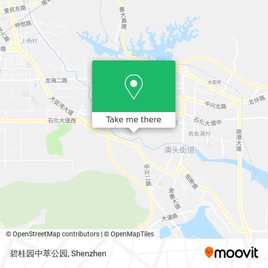 碧桂园中萃公园 map