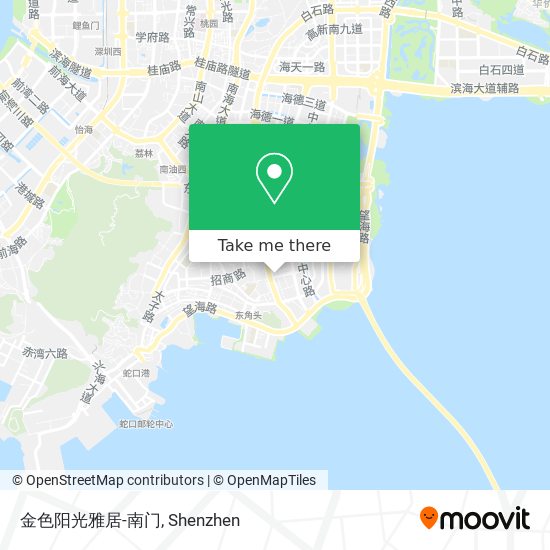 金色阳光雅居-南门 map